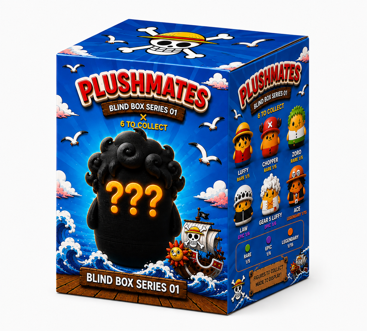 Plushmates One Piece Series 01 Blind Box